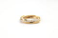 Crystal Interlocking Fidget Ring