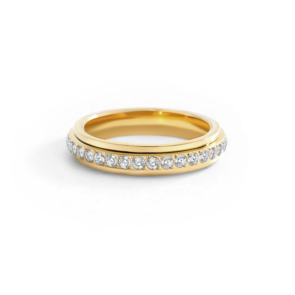 Spinning Fidget Eternity Ring