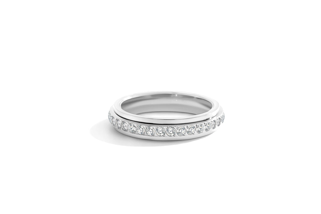 Spinning Fidget Eternity Ring