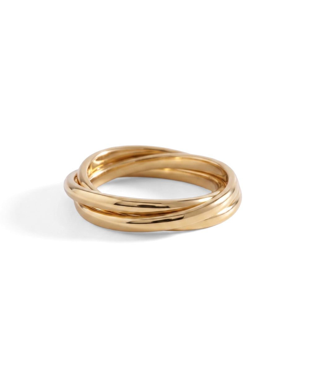 Dainty Interlocking Fidget Ring